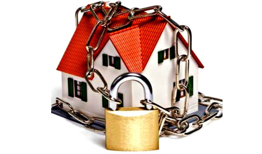 Beeldmerk van een vergrendelde woning in Tilburg